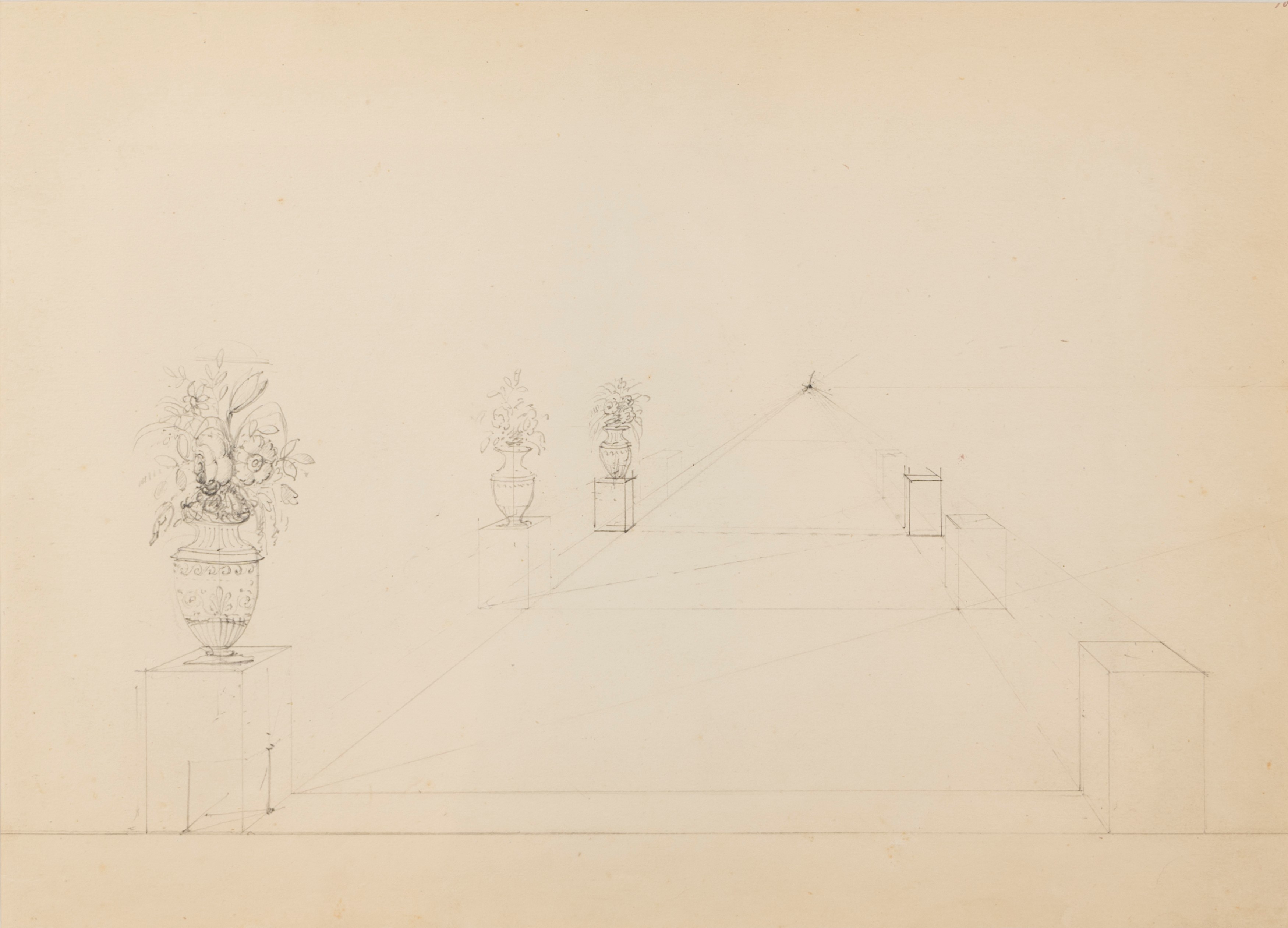 Ippolito Caffi - Studi di Prospettiva