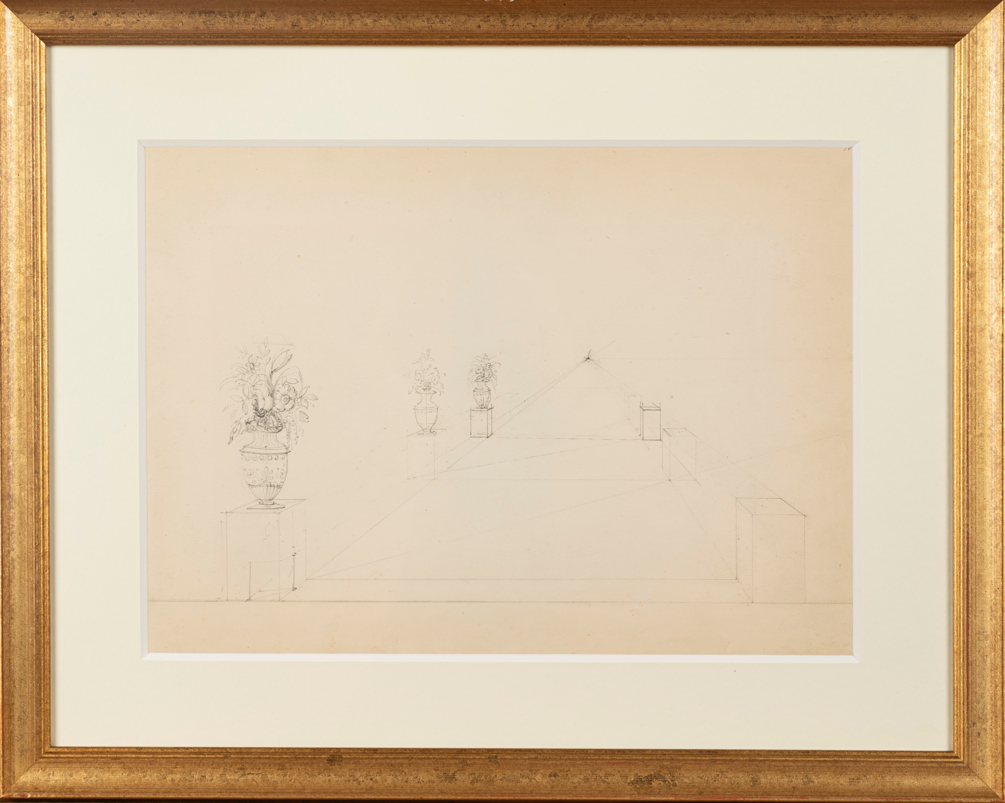 Ippolito Caffi - Studi di Prospettiva
