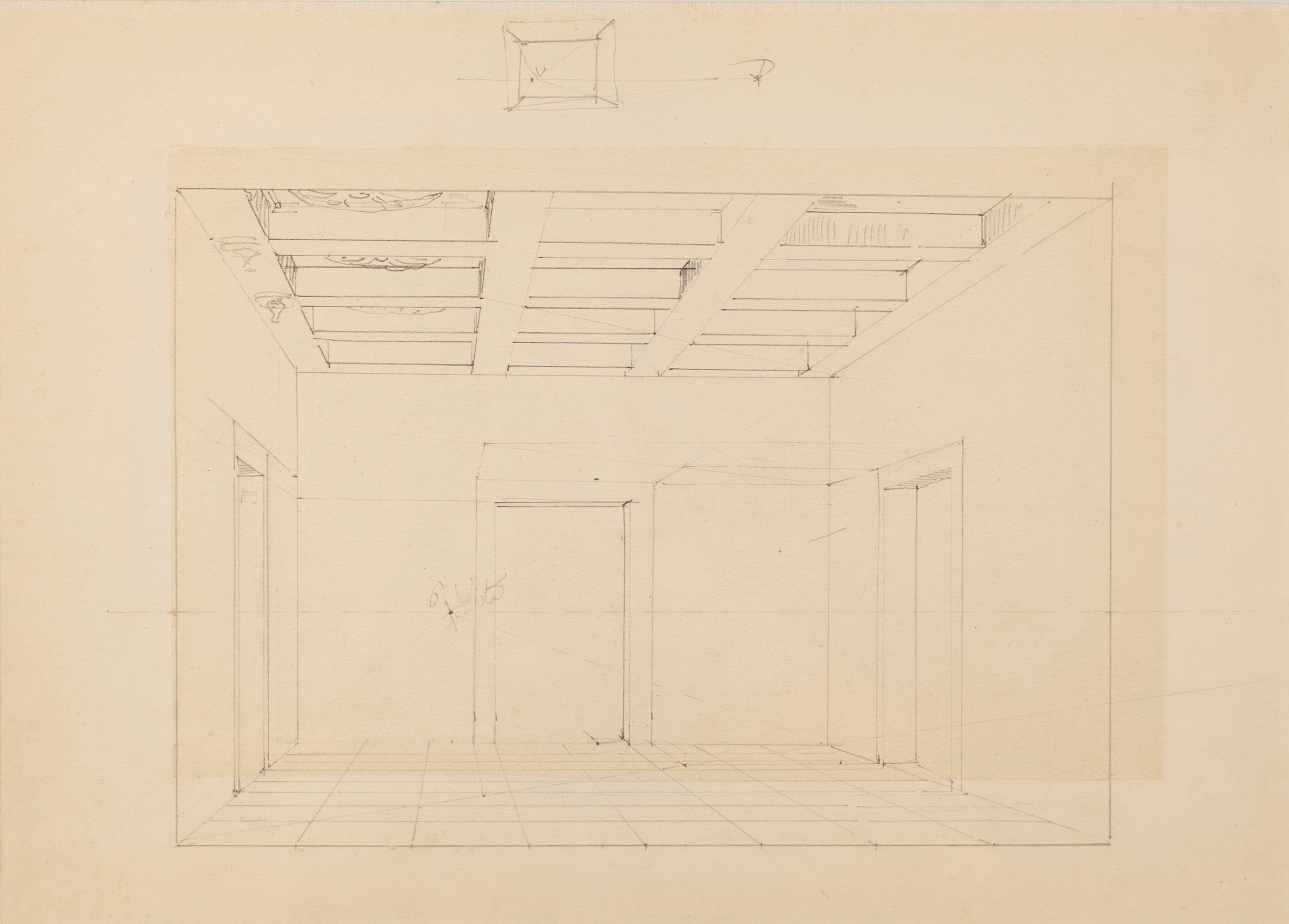 Ippolito Caffi - Studi di Prospettiva