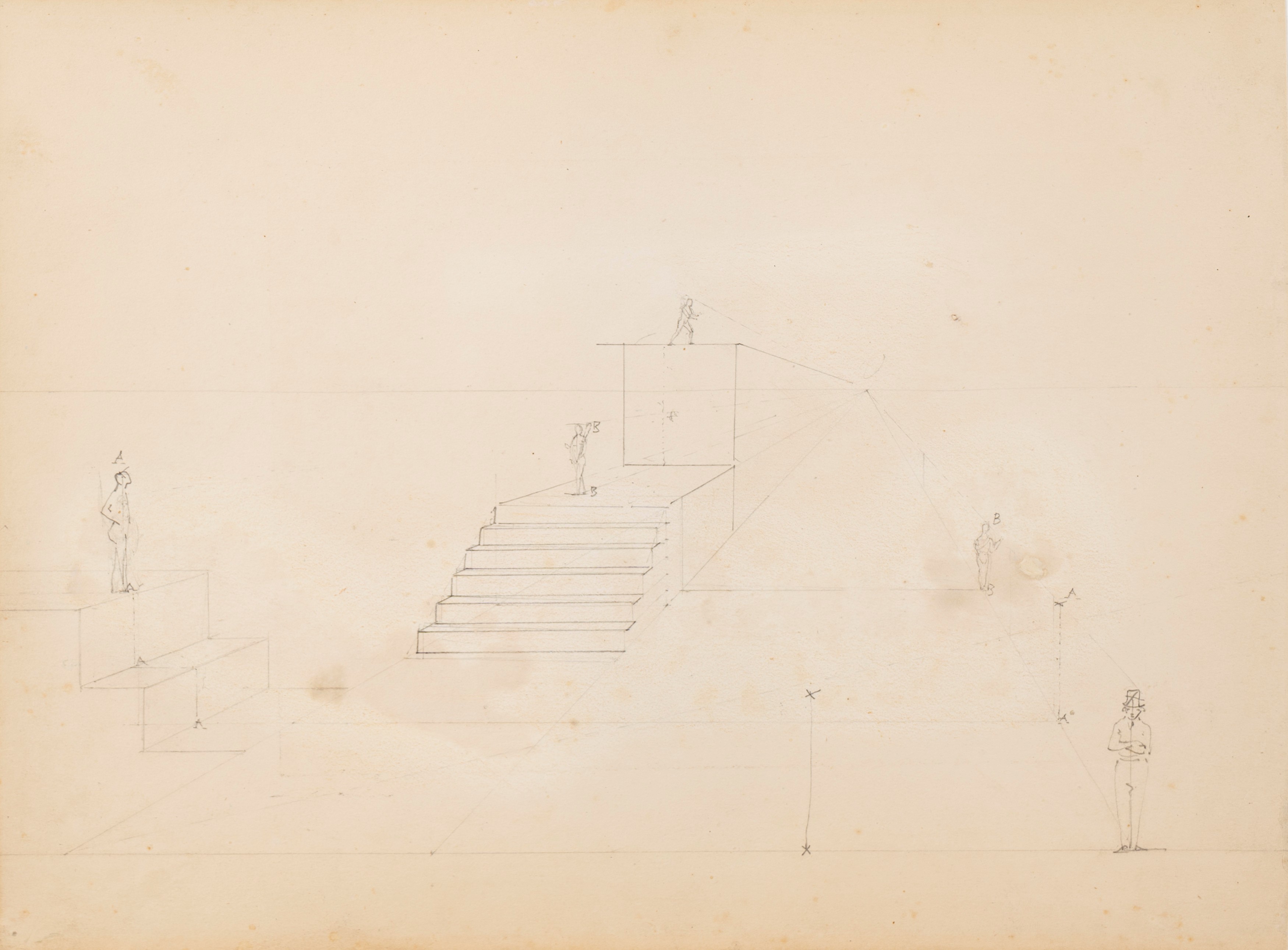 Ippolito Caffi - Studi di Prospettiva