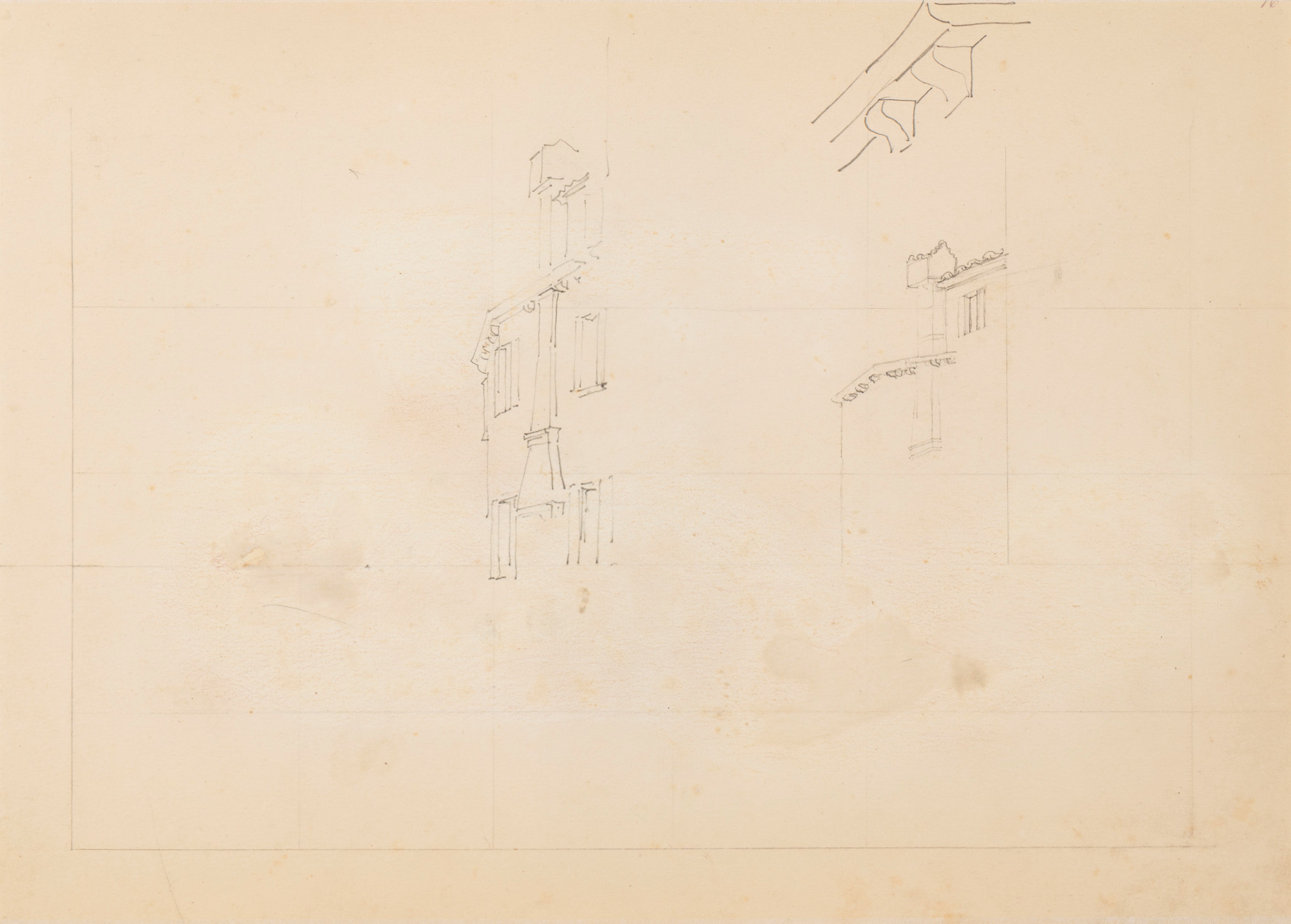 Ippolito Caffi - Studi di Prospettiva