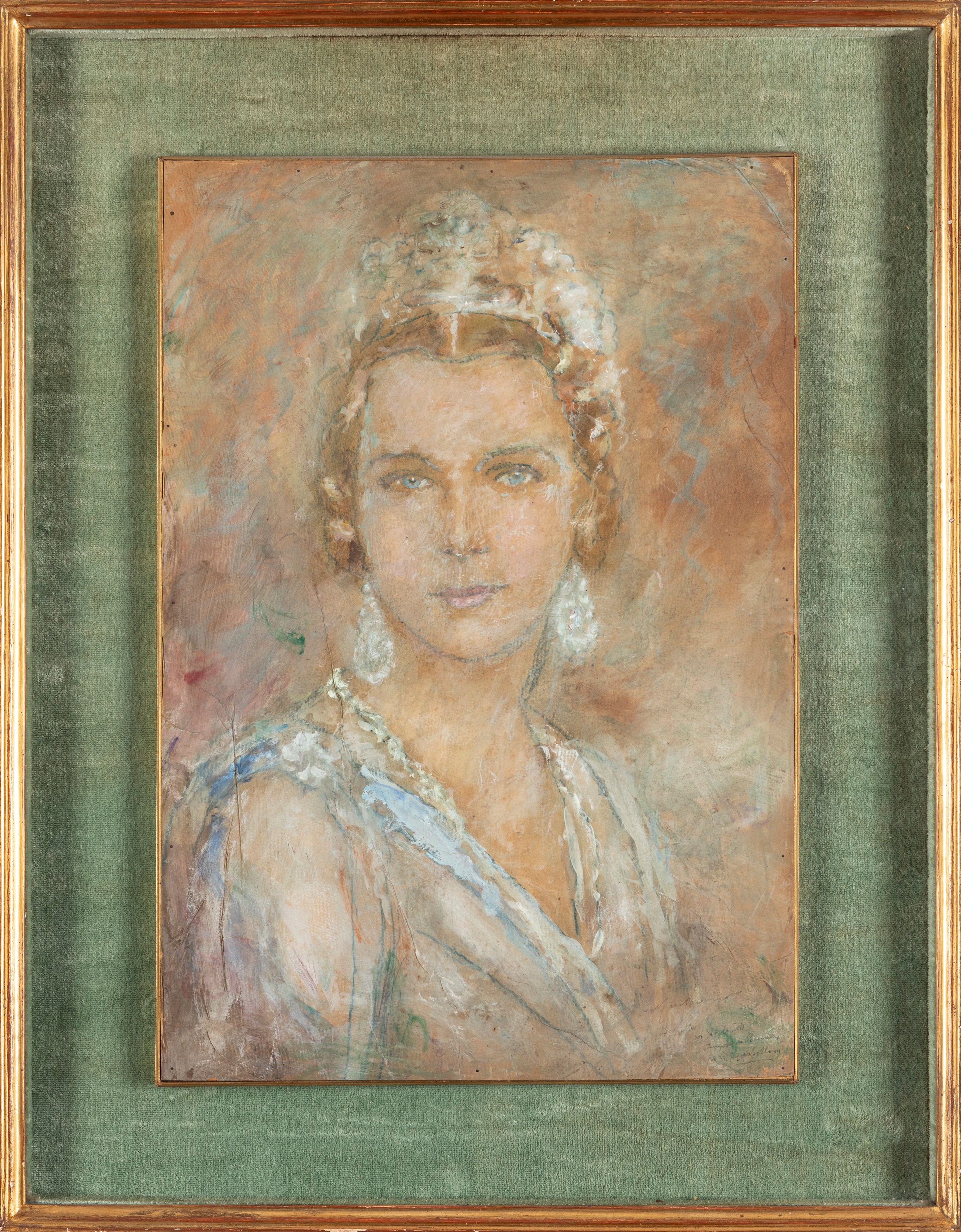 Luigi Mantovani - Ritratto della Regina Maria Josè