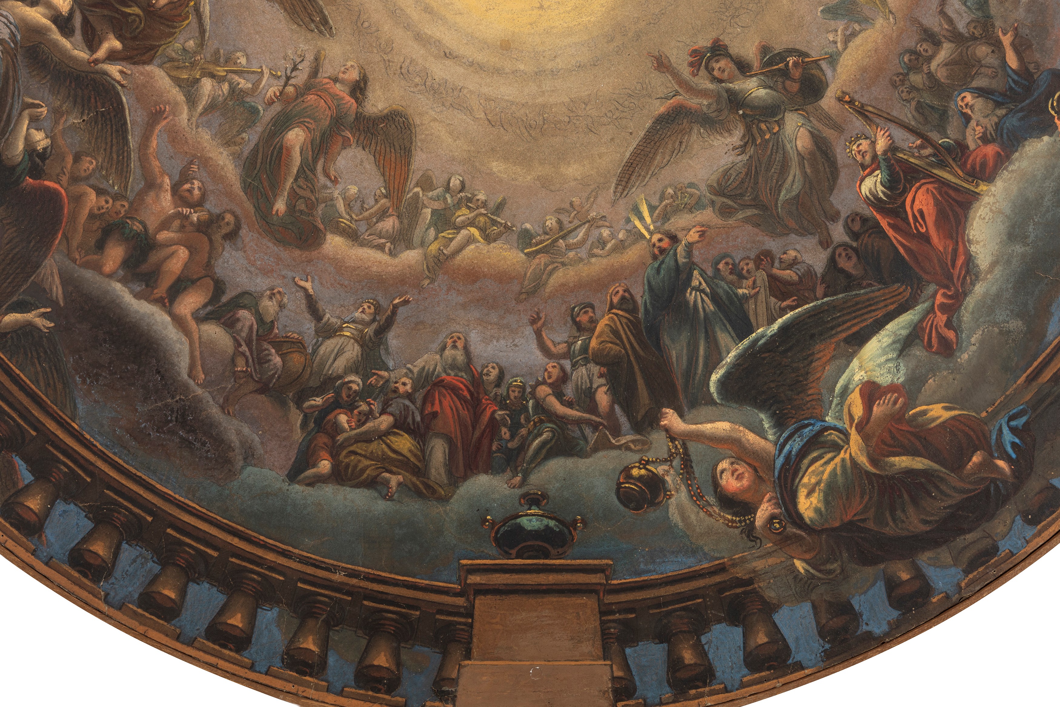 Enrico Scuri - Gloria di Maria (modello per la Cupola del Duomo di Bergamo)