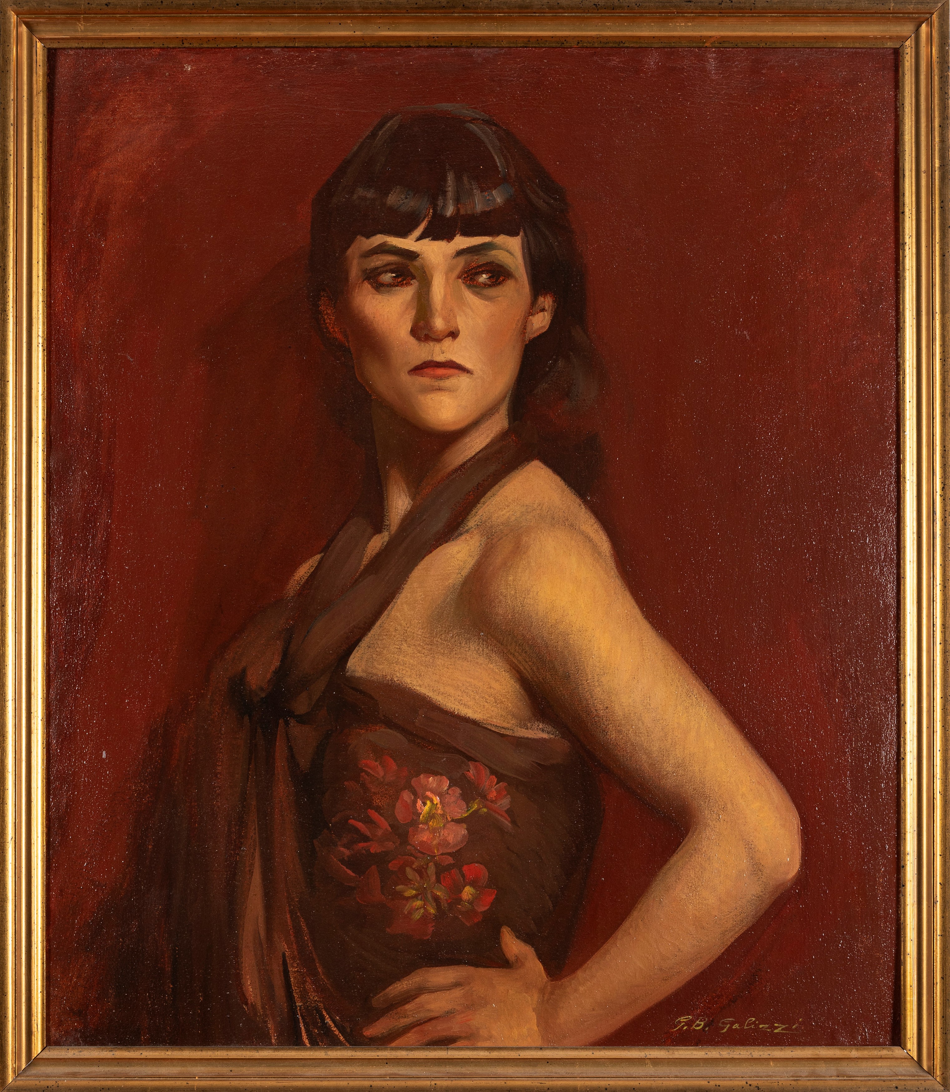Giovanni Battista Galizzi - La Nigra (la Modella)