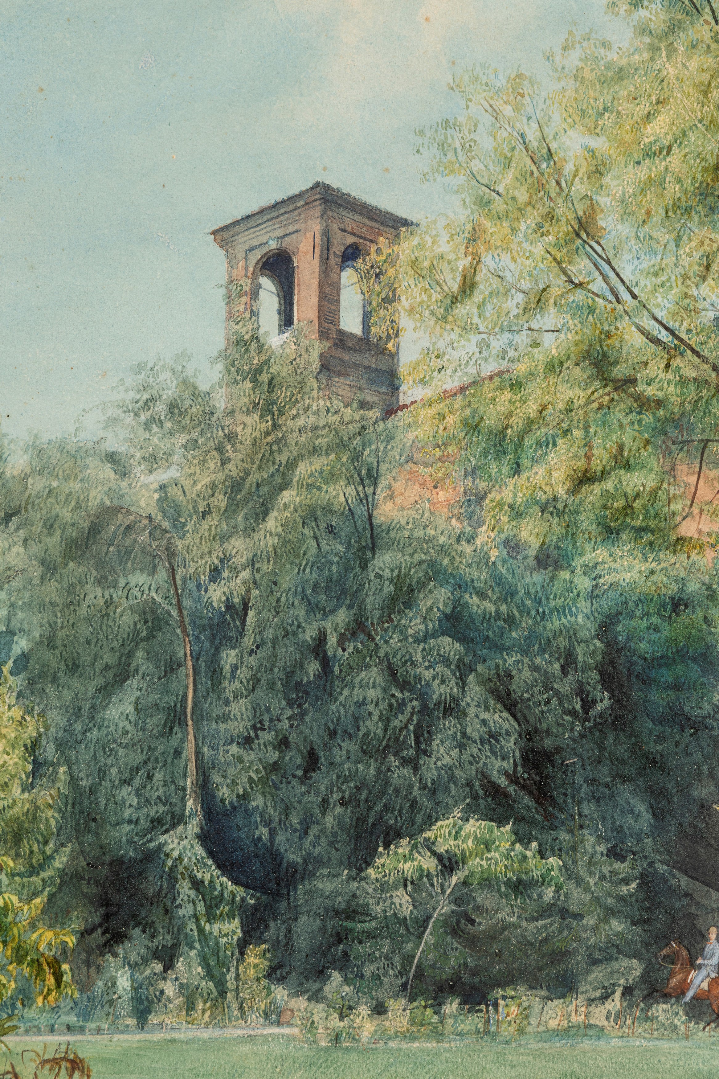 Giuseppe Bisi - Veduta di Milano