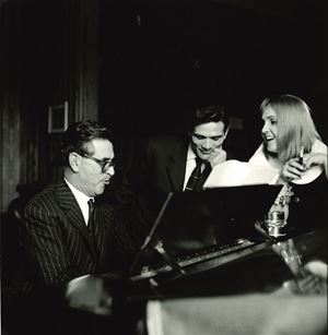 Ferretti Alfredo Libero - Pier Paolo Pasolini, Laura Betti e Mario Soldati
