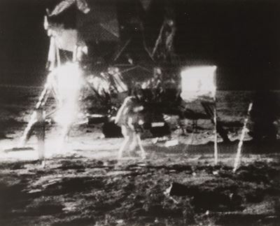 Apollo 11, Attività lunari – Stampa vintage alla gelatina ai sali d’argento