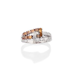 Contrariè diamond ring