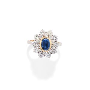  - Anello con zaffiro 