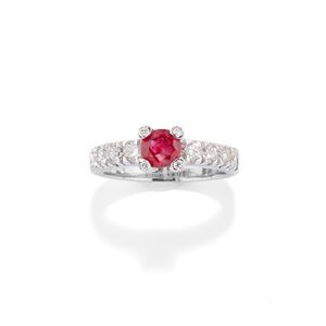  - Anello con rubino