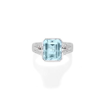 Anello con Acquamarina