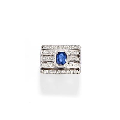 Anello con Zaffiro