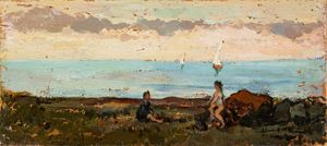 Bartolena Giovanni - On the beach
