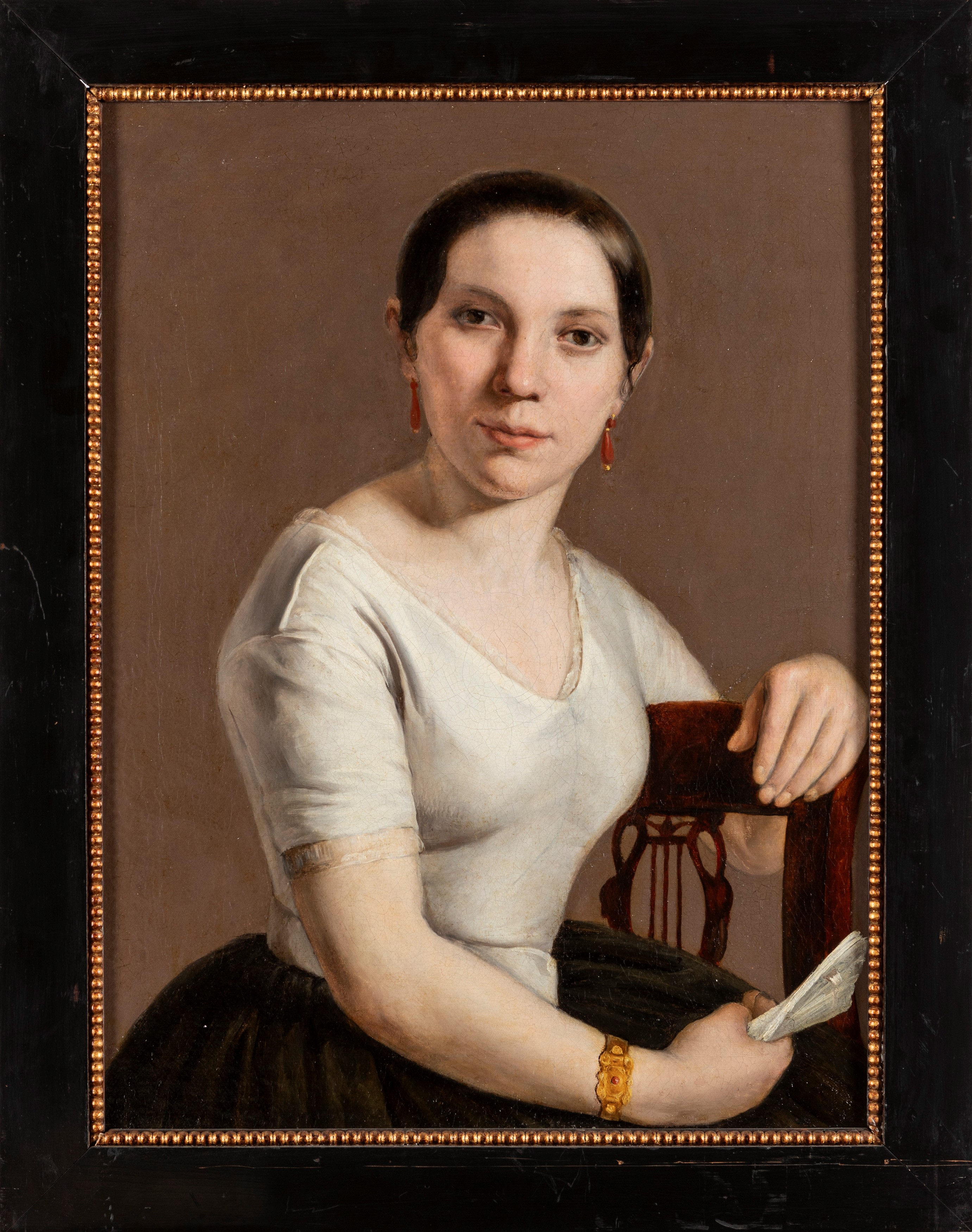 Luigi Trecourt - Ritratto Femminile