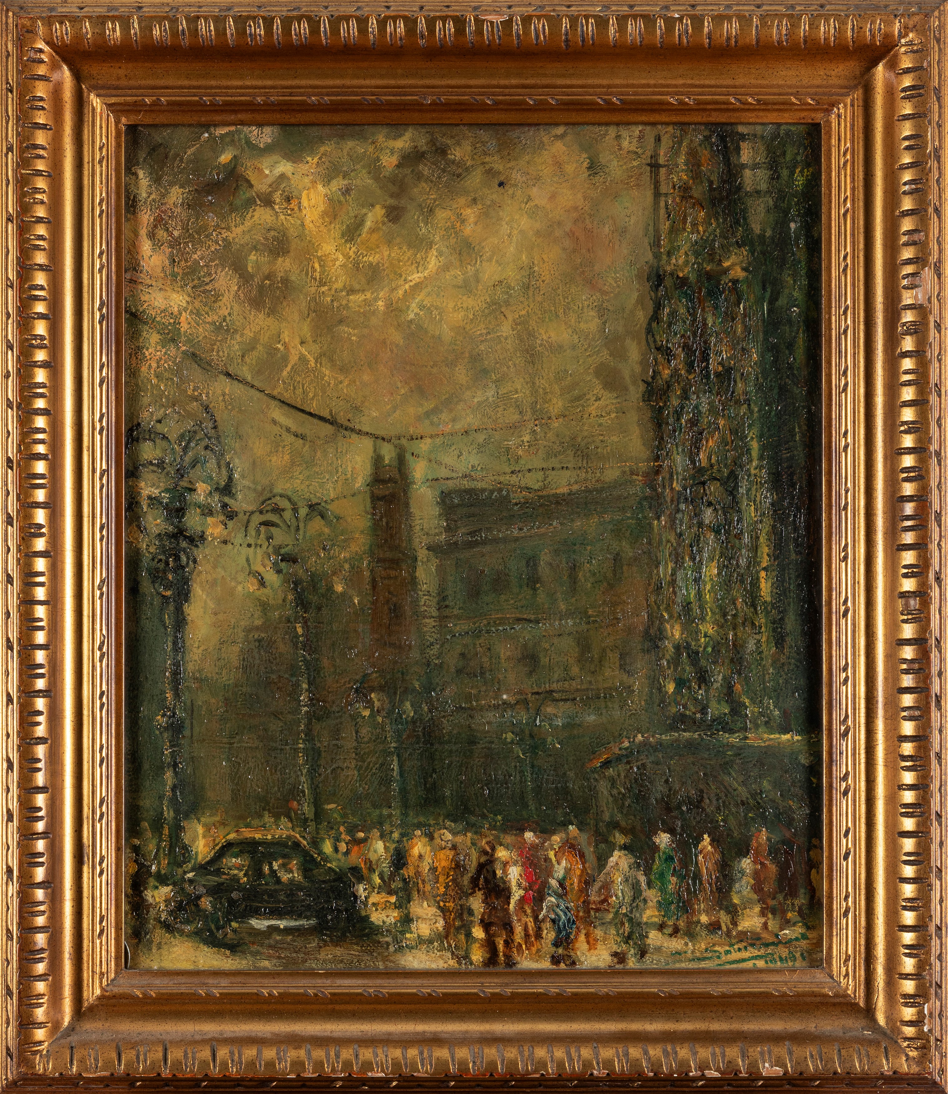 Michelangelo Saturnino - Pomeriggio in Piazza del Duomo