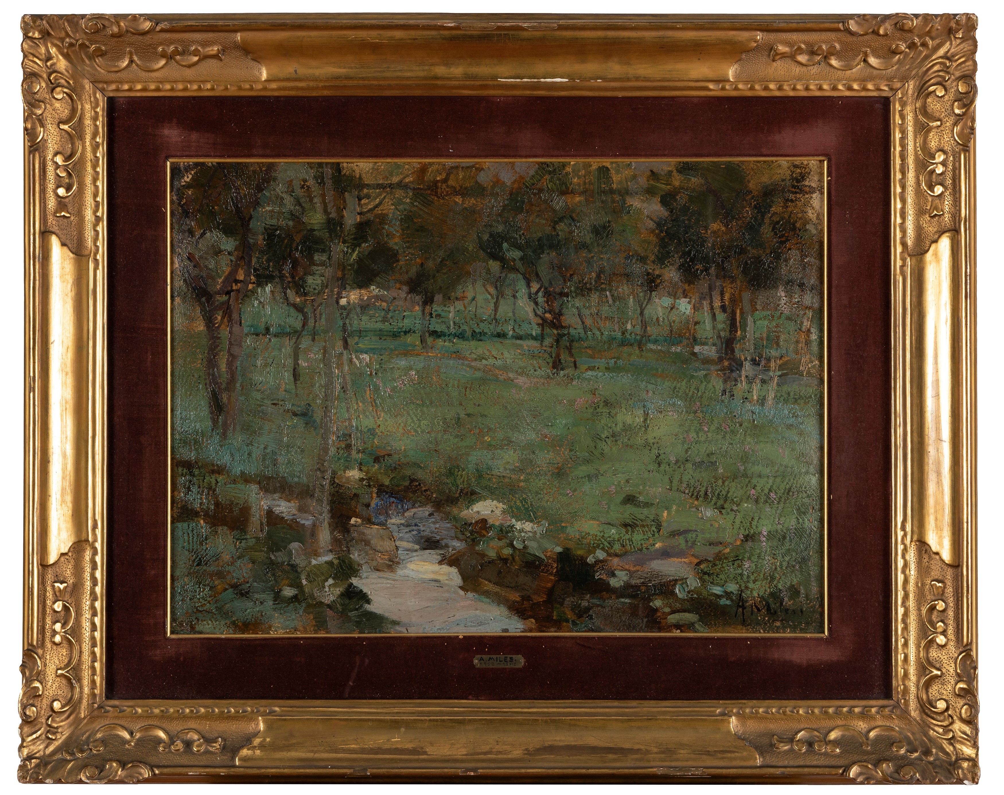 Alessandro Milesi - Scevenin (alla Destra del Piave, Fener)