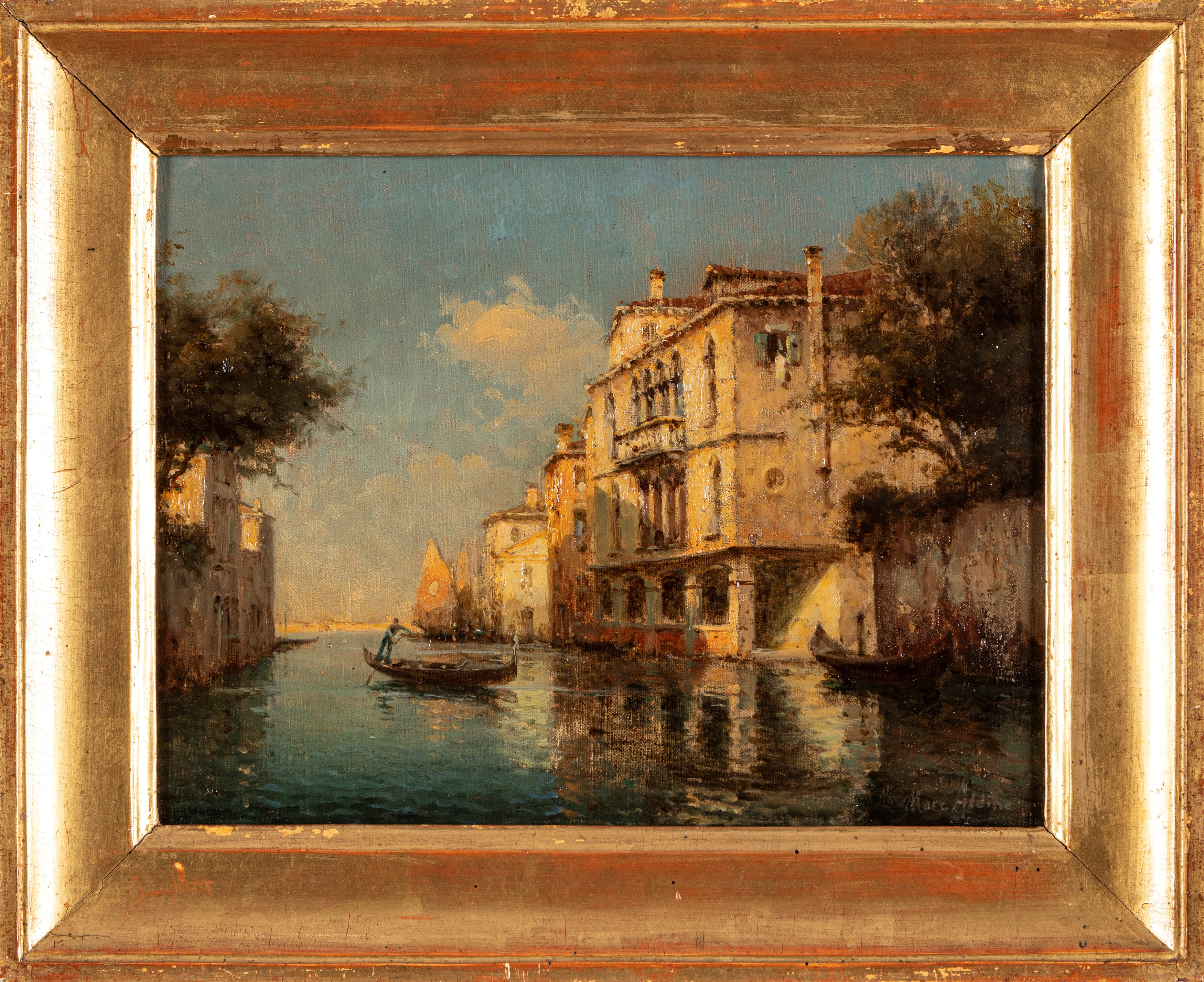 Antoine Bouvard - Venezia, Scorcio a Cannaregio