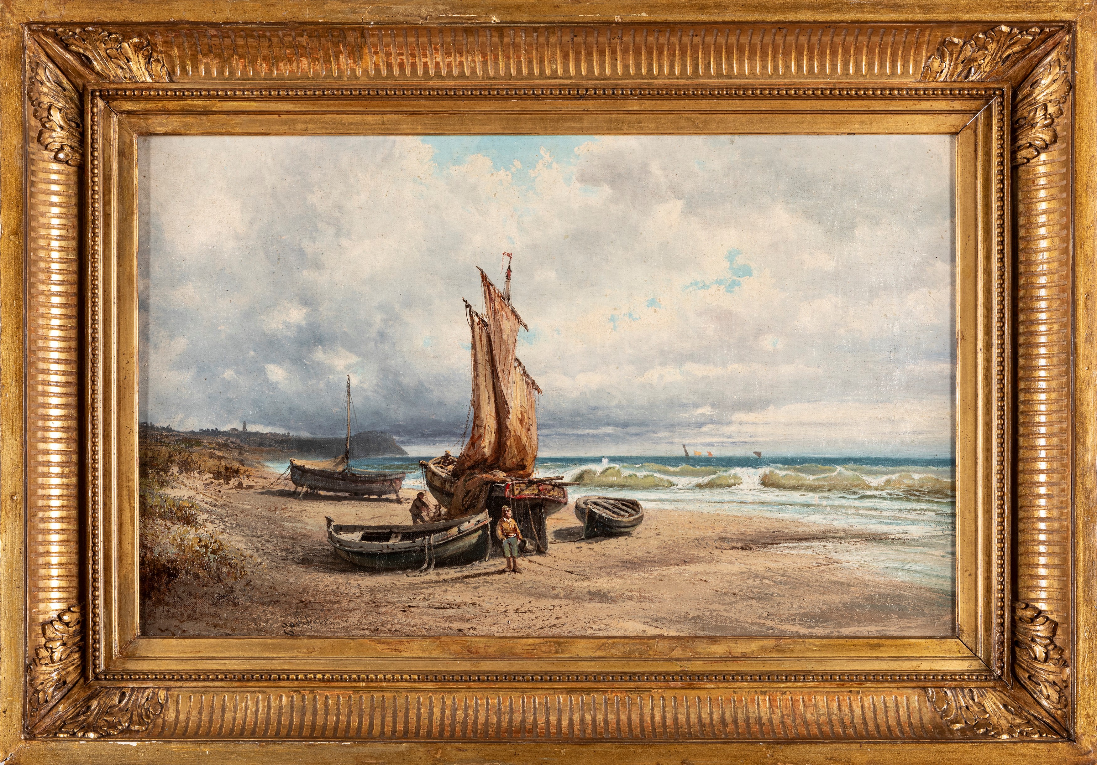 Eugenio Amus - Spiaggia in Normandia