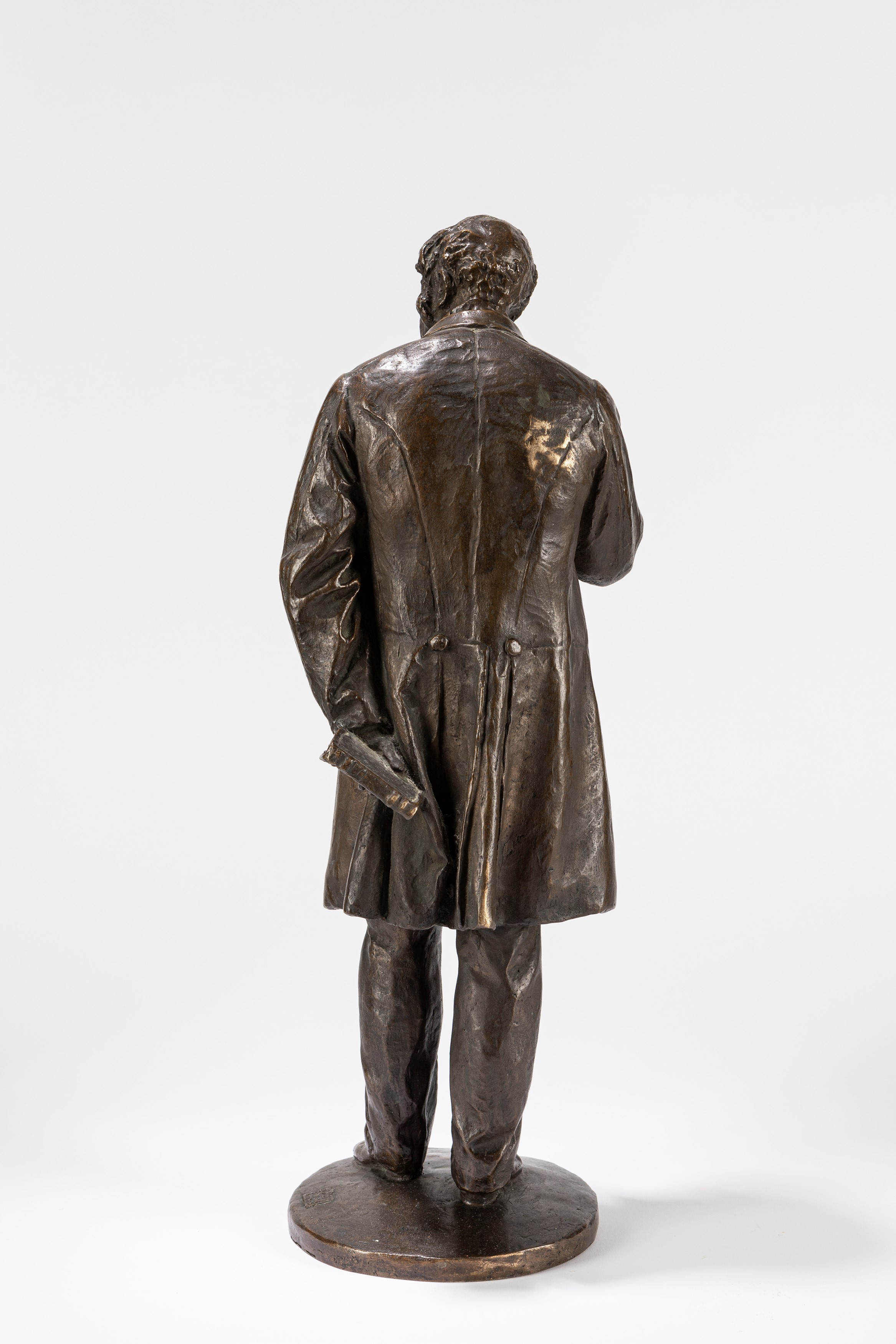 Francesco Barzaghi - Alessandro Manzoni, Modello per il Monumento in Piazza San Fedele a Milano