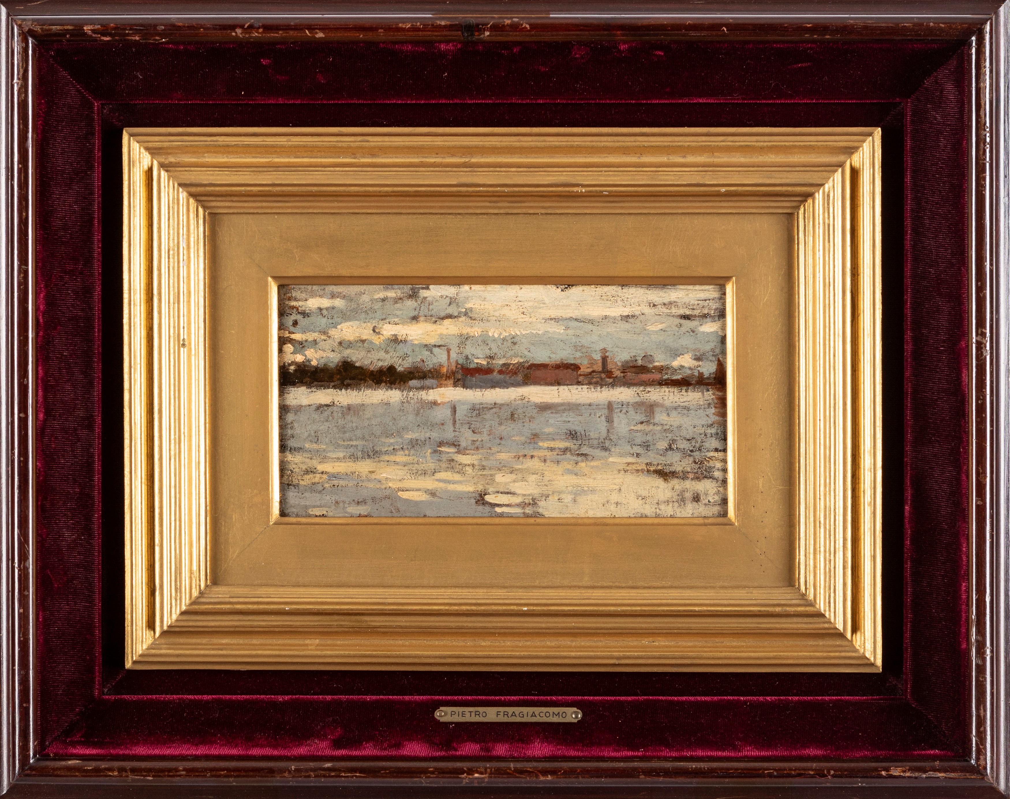 Pietro Fragiacomo - Venezia, il Canale della Giudecca