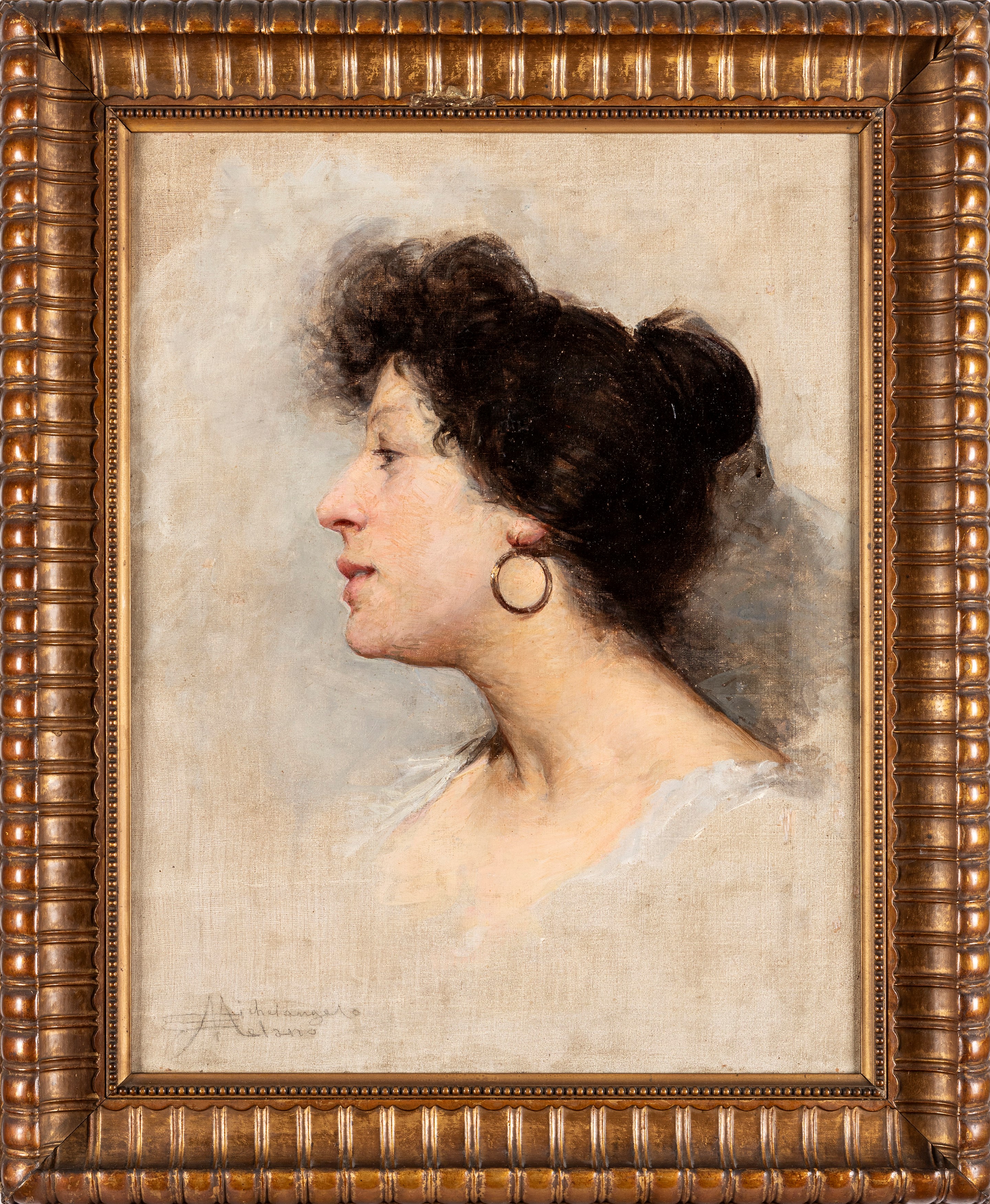 Michelangelo Melano - Profilo Femminile