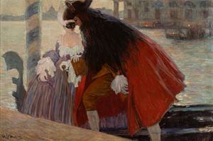 Sormani Gian Luciano - Masks in Venice