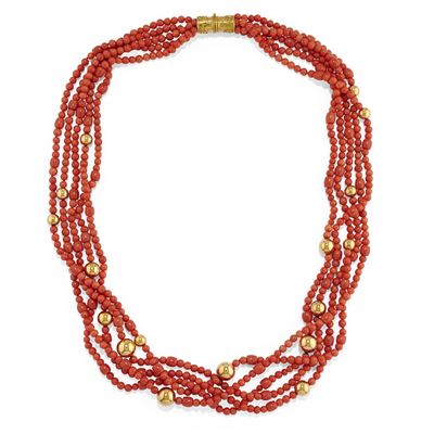 Collana con Corallo