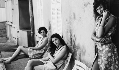 Trois filles à St. Tropez, Stampa successiva alla gelatina sali d'argento
