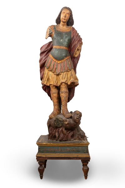 San Michele Arcangelo Schiaccia il Demonio