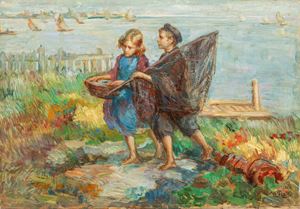 Piatti Antonio - Little fishermen
