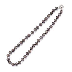 Tahiti cultured pearl necklace