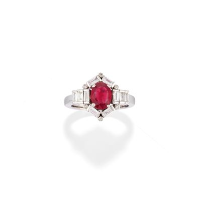 Anello con Rubino Burma