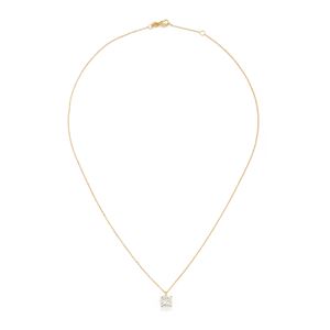 Necklace with diamond