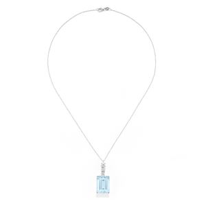 Collana con acquamarina