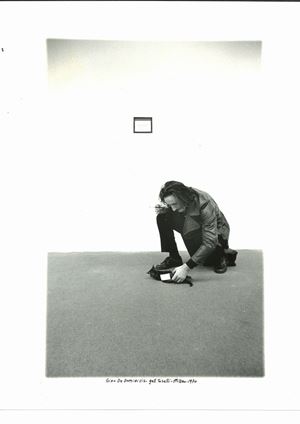 Gino De Dominicis, Galleria Toselli, Milano