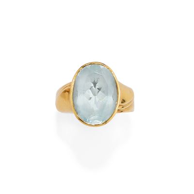 Anello con Acquamarina