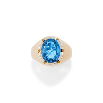 Anello con Topazio