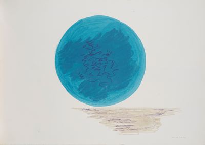 Composizione (luna Blu)