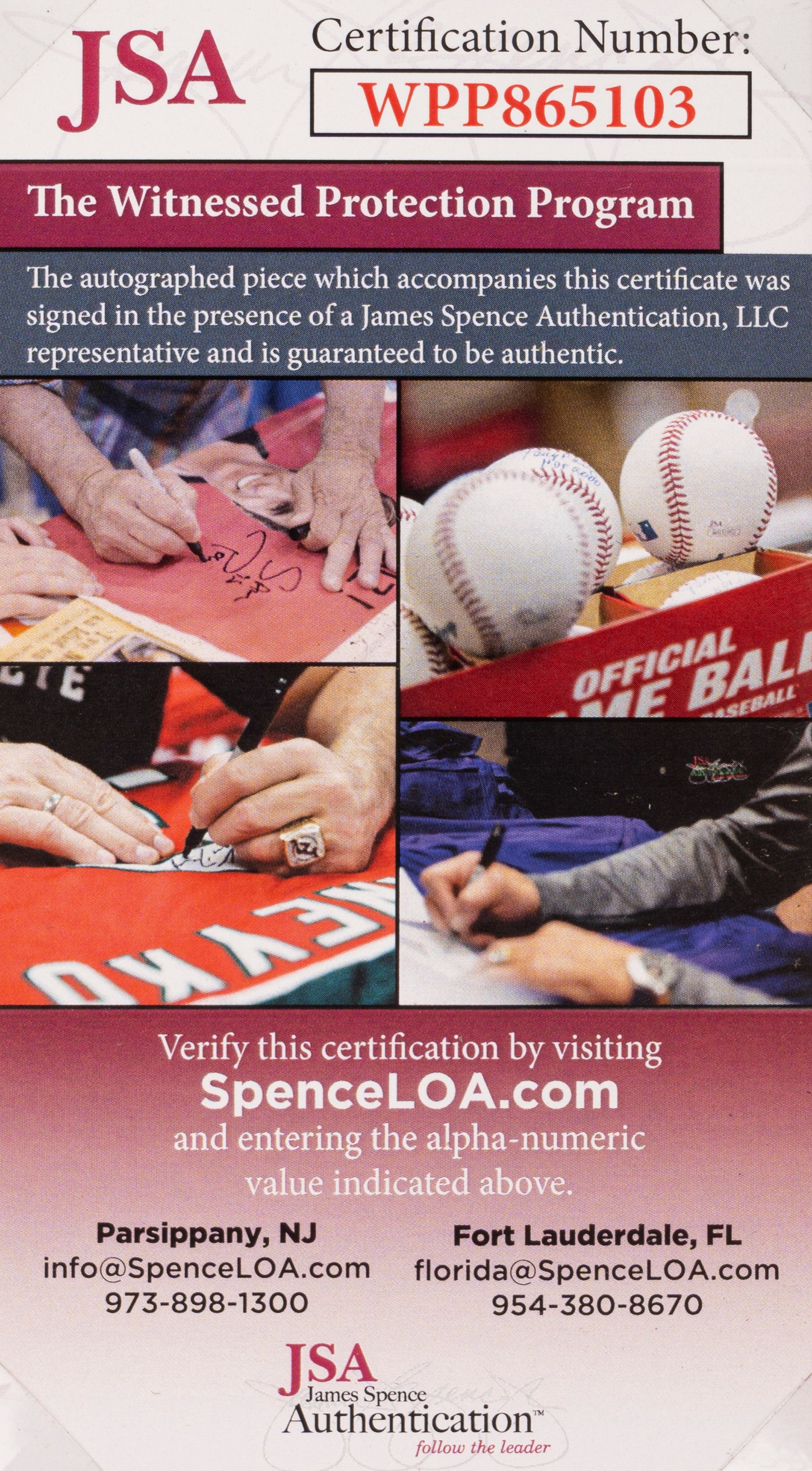 Ralph Macchio e William Zabka – Foto autografata - Karate Kid – In cornice - Cert. PSA/DNA e JSA