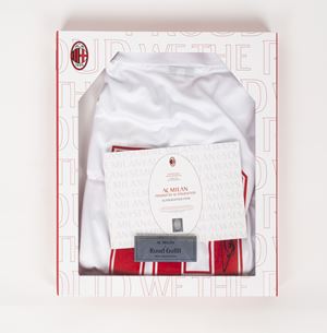  - Ruud Gullit – Maglia autografata – Milan – Cofanetto ufficiale