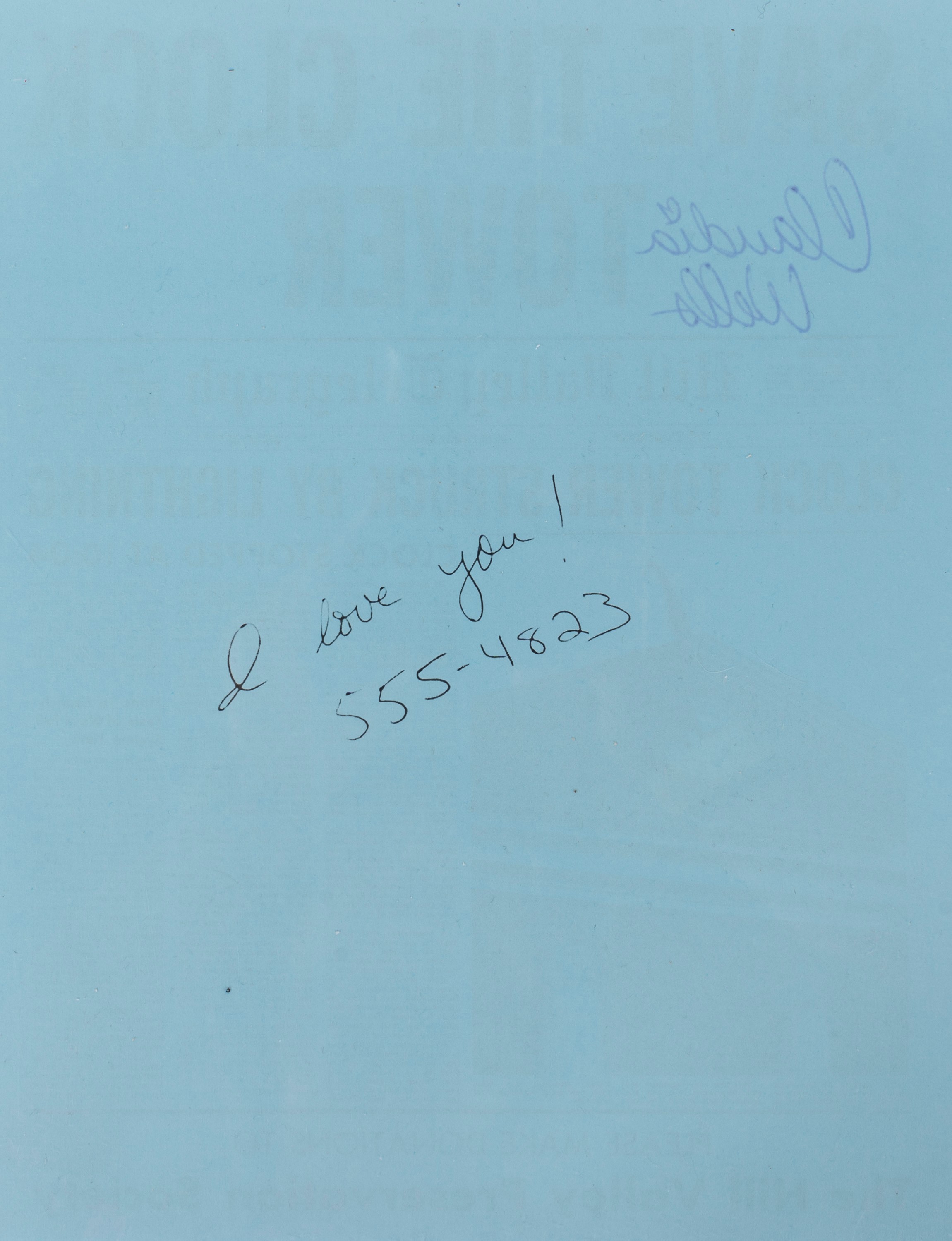Claudia Wells – Volantino Autografato – Ritorno al Futuro – Cert. Beckett