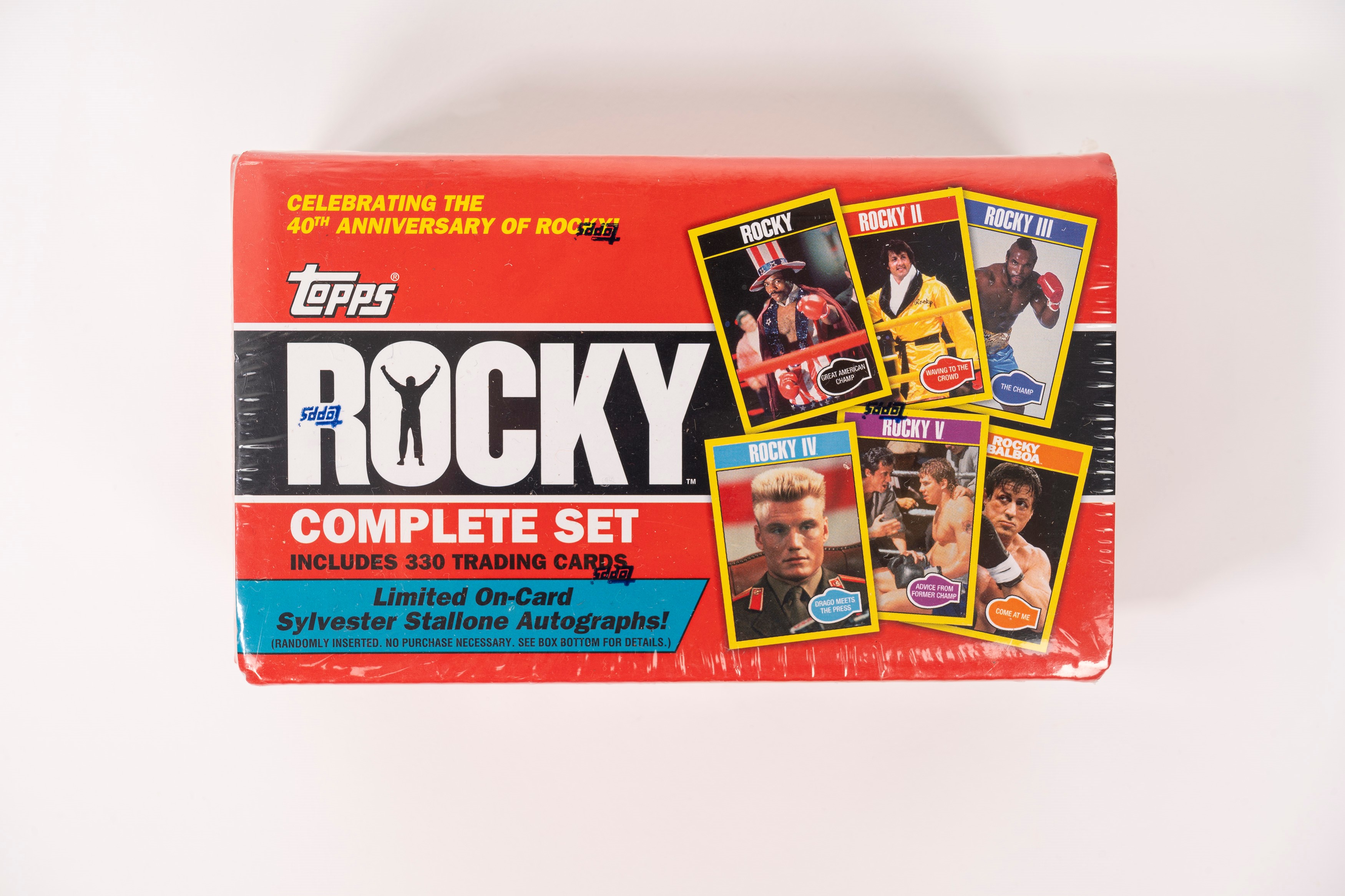 Rocky – Sylvester Stallone – Box sigillato - Topps