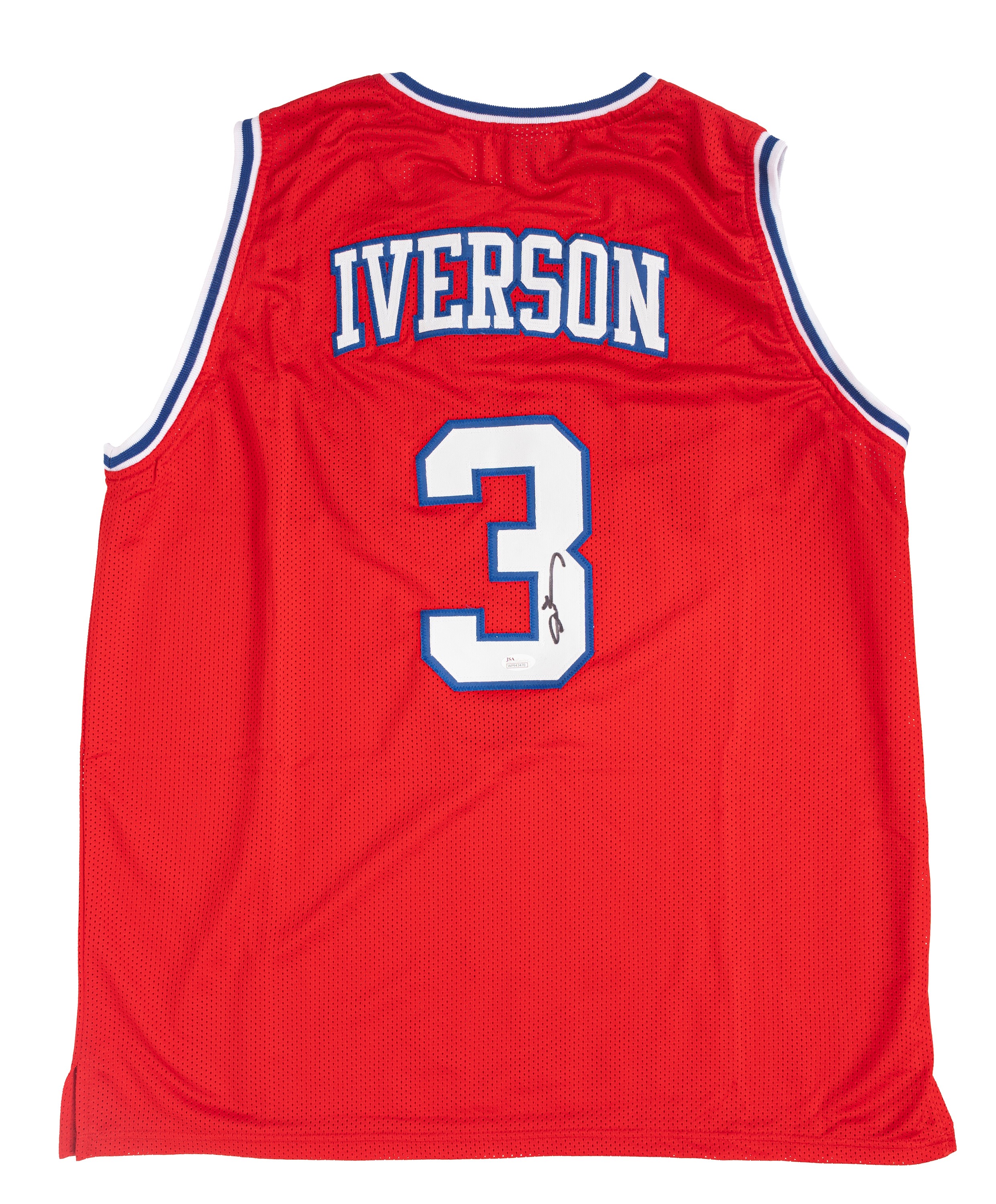 Allen Iverson – Maglia autografata – Philadelphia 76ers – Cert. JSA