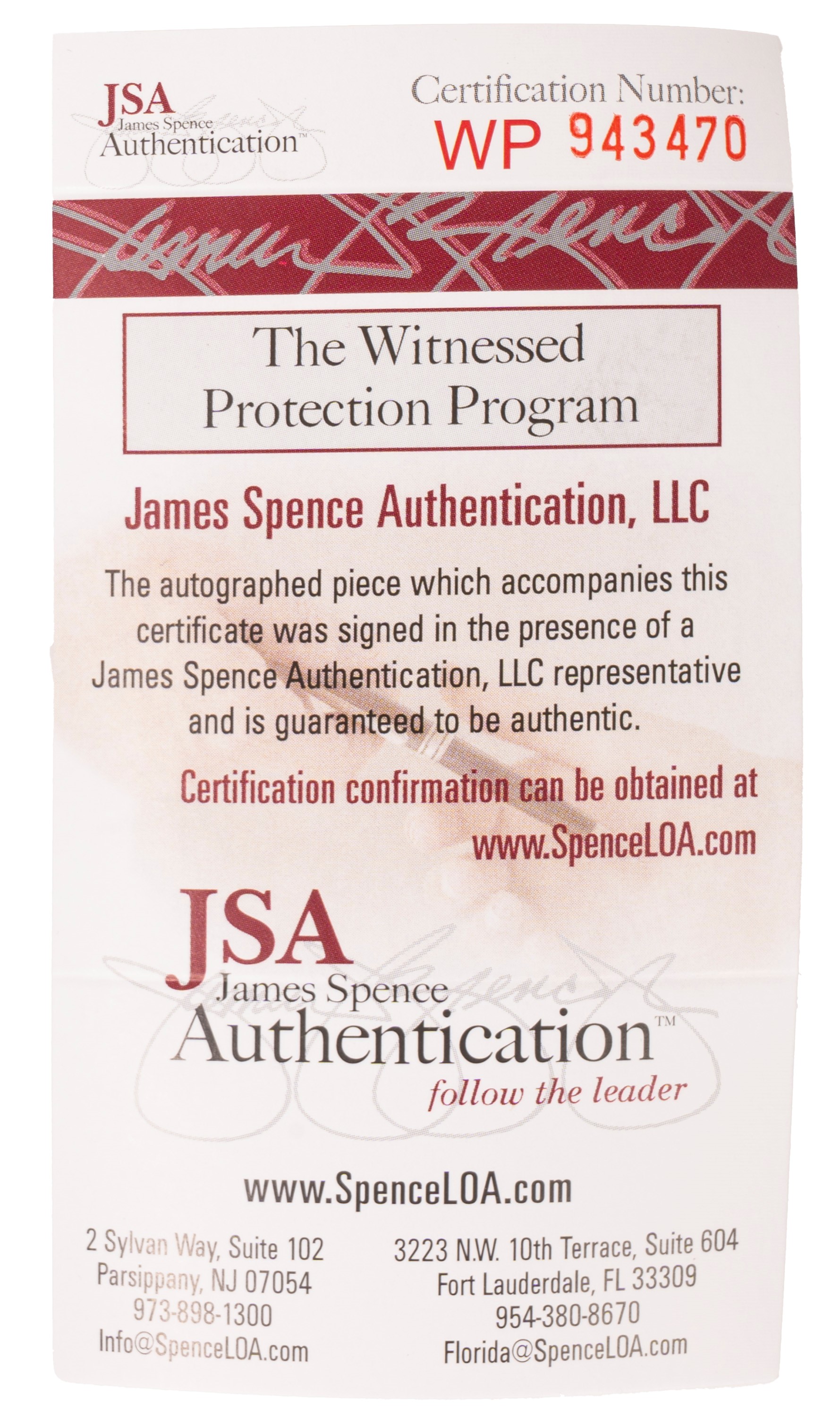 Allen Iverson – Maglia autografata – Philadelphia 76ers – Cert. JSA