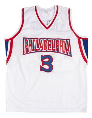  - Allen Iverson – Maglia autografata – Philadelphia 76ers – Cert. Beckett