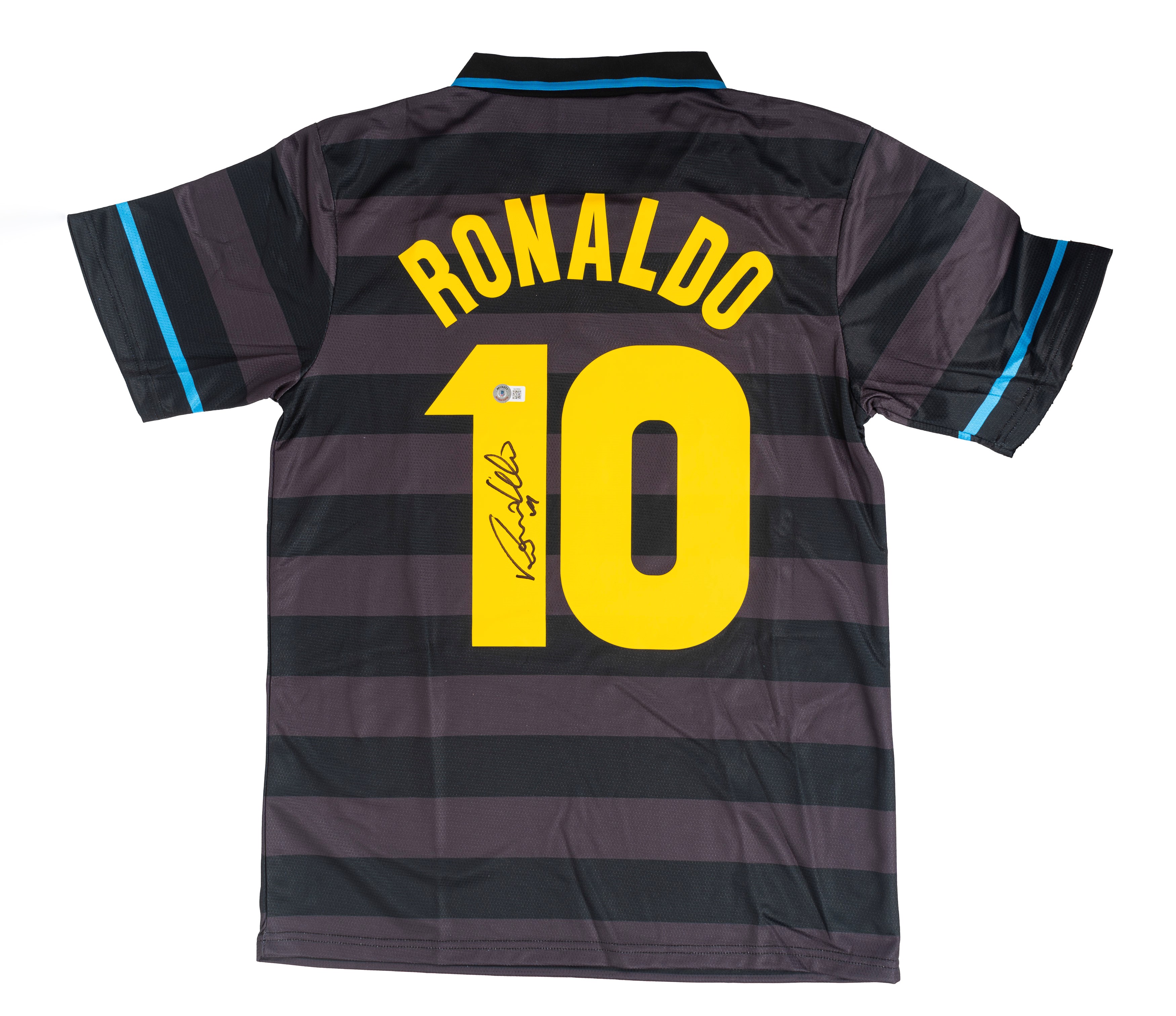 Ronaldo Luís Nazário de Lima – Maglia autografata – Inter – Cert. Beckett