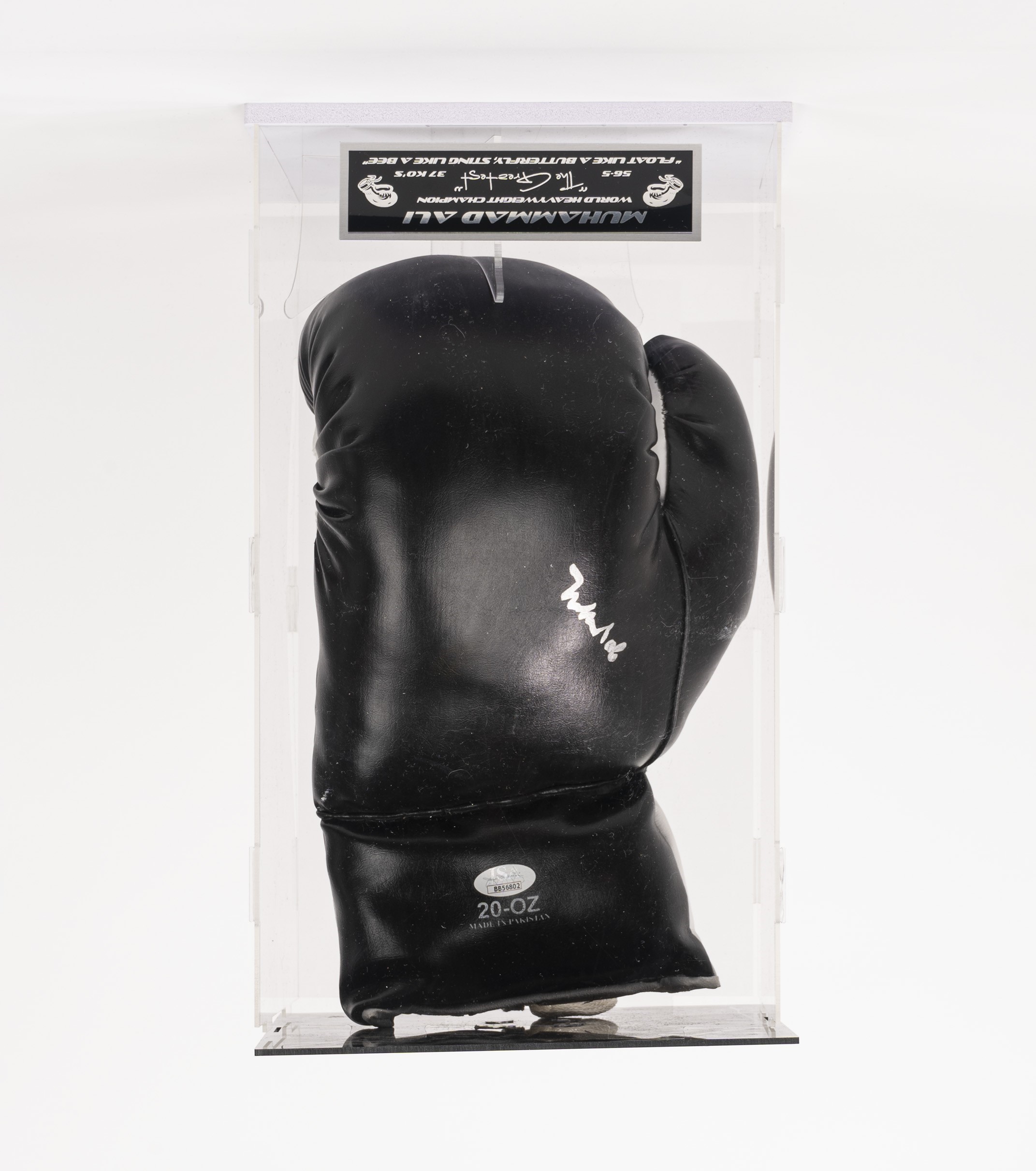 Muhammad Ali - Guantone Boxe firmato – Cert. JSA