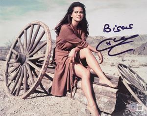 Claudia Cardinale – Foto autografata  -  I professinisti - 21,5x 20 cm (8”x10” inch)  - Cert. Beckett