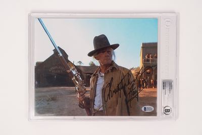 Christopher Lloyd – Ritorno al Futuro – Foto Autografata – 21,5x 20 CM (8”x10” Inch) - Cert. Beck...