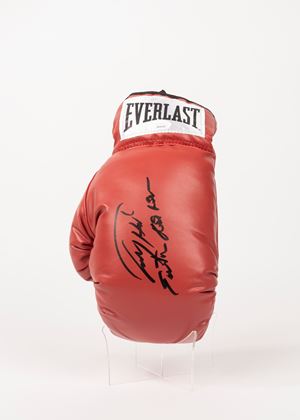  - Larry Holmes - Guantone Boxe firmato – Cert. JSA